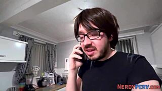 Real Newbie Sucking Cock - Tricked Into First-Time British Facial?