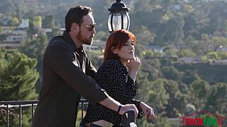 I am Ava Little banging your redheaded friend in this reality scene