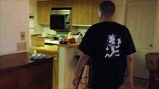 In The Kitchen, Chef Prepares Flip Flop Pizza And Bagel Bites For Culinary Arts Show