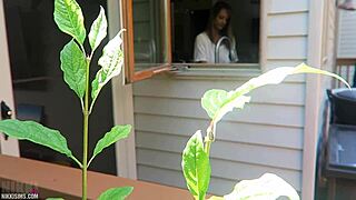 Nikki gets DRILLED from behind in wild action