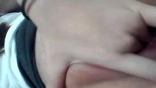 Hot Babe Teases Herself On Webcam