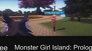 exploring monster girl island in prologue episode three