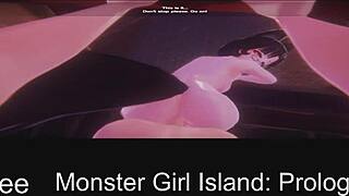 Explore the world of Monster Girl Island in this free game