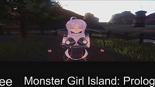 exploring monster girl island in prologue episode three