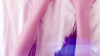 During christmas time see the brunette enter the cock and suck it really well