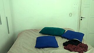 luana takes a shower after a hot scene with a black couple in rj