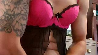 Two guys having wild dildo fun in hardcore play.