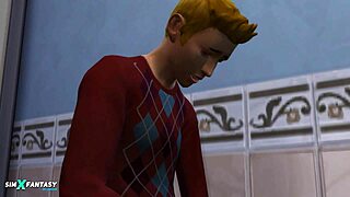 Liberty Lee Rides Cowgirl in The Sims 4 3D Game