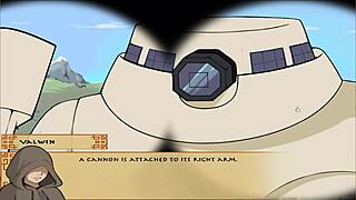 Cartoon Hentai Game with Big Tits in Four Elements Trainer