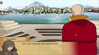 Cartoon Hentai Game with Big Tits in Four Elements Trainer