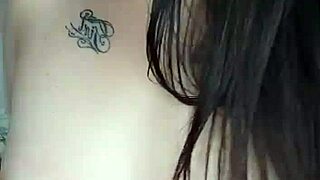 A girl masturbates during a video call with her boyfriend.