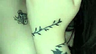 A girl masturbates during a video call with her boyfriend.