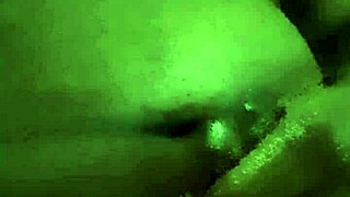 Wow! Jerking that big black cock to cumshot!