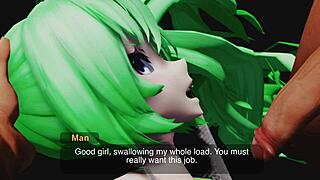 Miku Blows On Casting Couch!