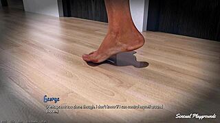 Gorgeous Landlord With Big Tits Fucked!