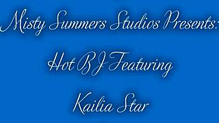 kailia star loves sucking big black cock 😍