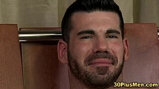 i'm rimming this bear and he shoots cum all over meee