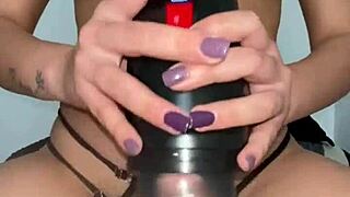 my whore friend masturbates me with toy?