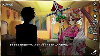 i watched this hentai with ma chao in kimono, it was so erotic