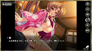 i watched this hentai with ma chao in kimono, it was so erotic