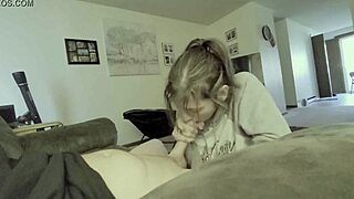 Cumming while she sucks my cock