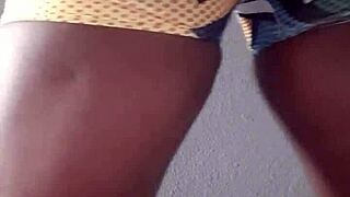 Chained Black Shemales In Sexy Underwear Scene