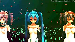 Once upon a time in mexico, naked girls danced in an anime hentai style.