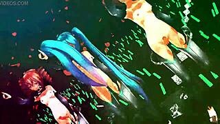 Once upon a time in mexico, naked girls danced in an anime hentai style.