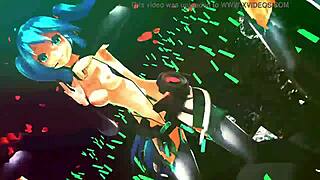 Once upon a time in mexico, naked girls danced in an anime hentai style.