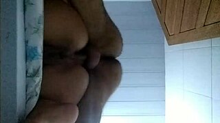 Amateur prostitute gets anal creampie from boyfriend