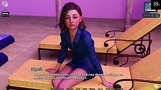 In this complete gameplay, Sunshine Love rides monster cock in cowgirl position.