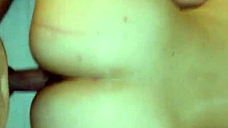 Can you believe this monster cock in her trimmed pussy?