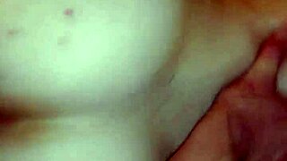 Can you believe this monster cock in her trimmed pussy?