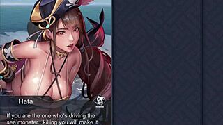 Hibiki's Steamy Shower Massage.