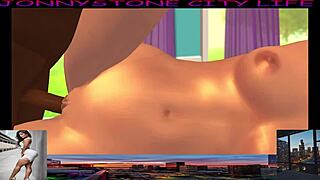 Jonnystone Intensely Meets Latina Model In 3D Hentai Action