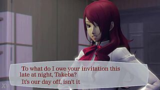 Takeba and Mitsuru enjoy lesbian hentai sex with fingering 😍