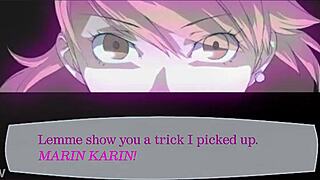 Takeba and Mitsuru enjoy lesbian hentai sex with fingering 😍