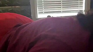 Watch this big butt latina sucking on that big black cock with her tattoos