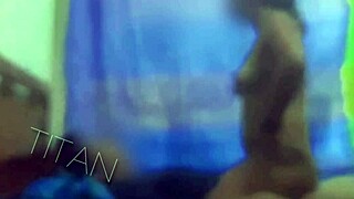 Feeling the intense passion as this sexy Venezuelan girl gives a hardcore blowjob and pussy action with big tits and ass