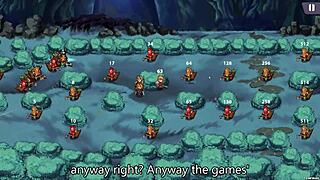 In Hero by Chance, Warlord by Chance, players engage in cheap hentai tower defense games with foreplay elements.