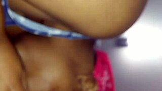 mystery bbw sucks fat black cock sloppy!