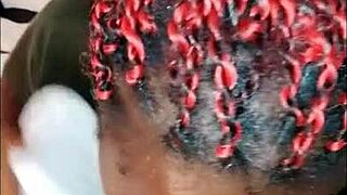 i get shy seeing stepsister and ask for quickie blowjob to calm down