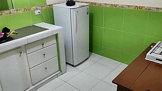 I say, 'Hey neighbor, I saw you masturbating alone and hot, let's fuck with my big cock.'