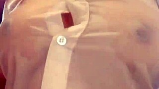 Wet pussy masturbation on webcam leads to creampie