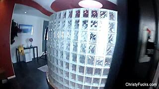 christy mack in the shower 😍