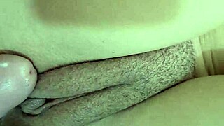 Eating wife's big pussy outdoors with monster cock!