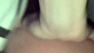 In this amateur couple's passionate encounter, he dives into her pussy with intense licks