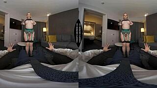 Ivy Lebelle's big ass in stockings at hotel tonight