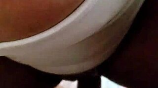 sexy blonde amateur rides monster cock to creampie