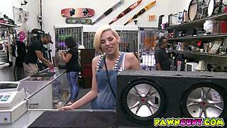 Blonde With Small 18+ Tits Loves Big Cock